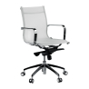 Design Bürostuhl Brenton Netz, niedrige Rückenlehne