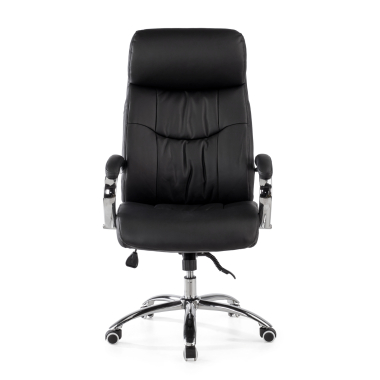 chefsessel schwarz everest kunstleder gepolsterte armlehnen 3