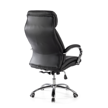 chefsessel schwarz everest kunstleder gepolsterte armlehnen 9