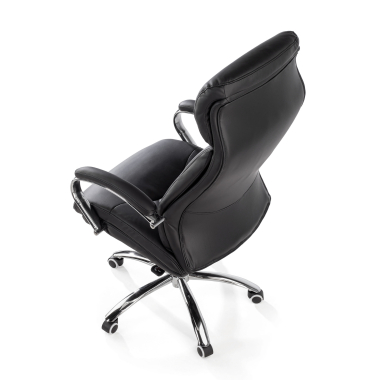 chefsessel schwarz everest kunstleder gepolsterte armlehnen 8