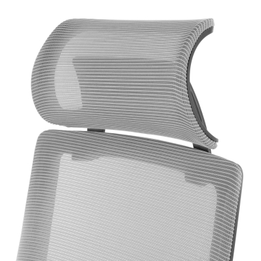 burostuhl grau apollo netzstoff 3d verstellbare armlehnen lordosenstutze kopfstutze 9