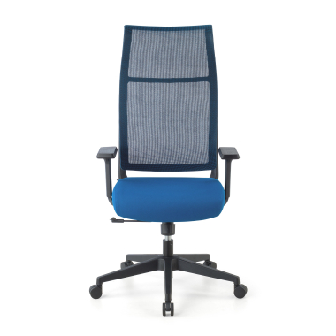 ergonomischer burostuhl blau stay netzstoff bewegliche armlehnen 4