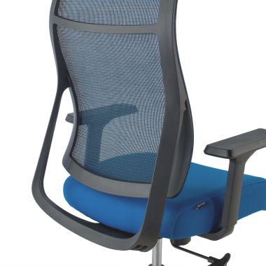 ergonomischer burostuhl blau stay netzstoff bewegliche armlehnen 3