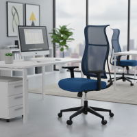 Ergonomischer Bürostuhl Stay, neigbare Rückenlehne, gepolsterte Sitzfläche