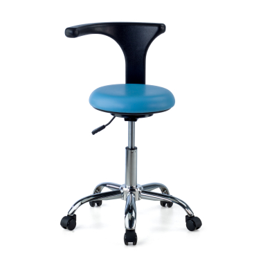 arbeitshocker blau clinicpro kunststoff ohne armlehnen 7