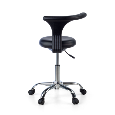 arbeitshocker schwarz clinicpro kunststoff ohne armlehnen 8