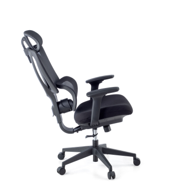 ergonomischer burostuhl schwarz essenza netzstoff 3d verstellbare armlehnen doppelte lordosenstutze kopfstutze 9