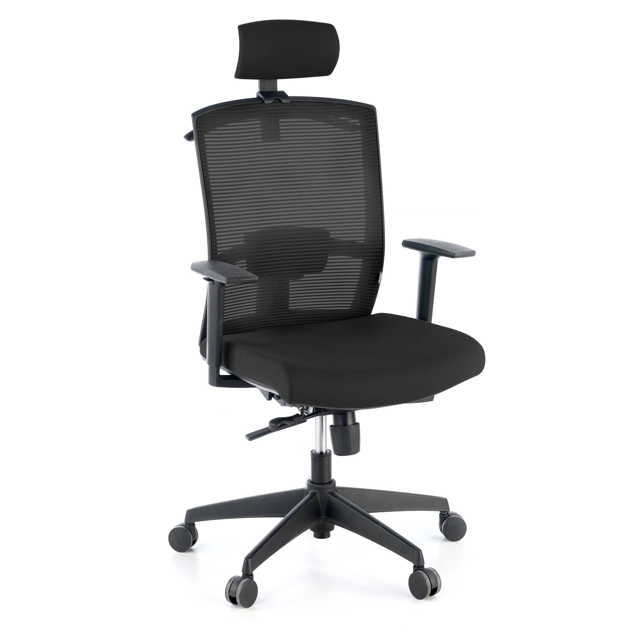 Ergonomischer Bürostuhl Akira, mit Kopfstütze