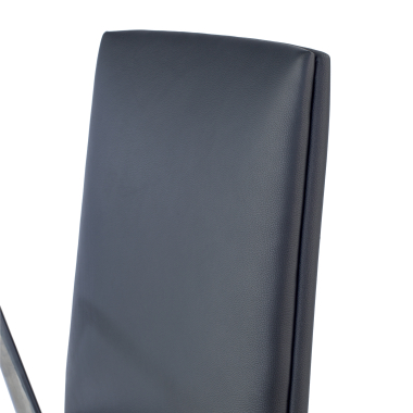 chefsessel schwarz niedriger rucken naturleder feste armlehnen 9