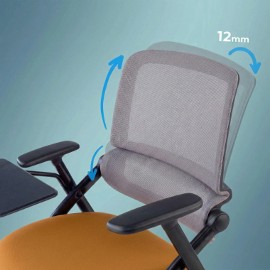Ergonomische Rückenlehne