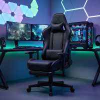 Gaming-Stuhl mit Fußstütze Epic