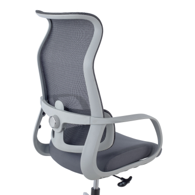 burostuhl weiss grau axis netzstoff feste armlehnen 5