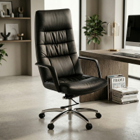 Chefsessel Goteborg, natürliches Leder