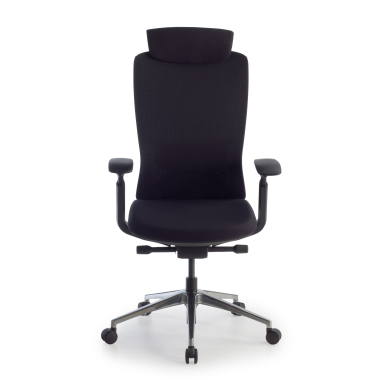 ergonomischer burostuhl schwarz gemini stoff 4d verstellbare armlehnen 3