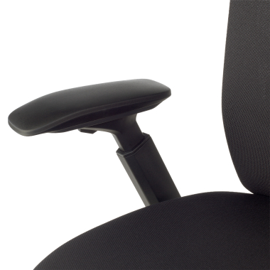 ergonomischer burostuhl schwarz gemini stoff 4d verstellbare armlehnen 12