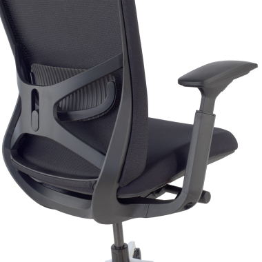 ergonomischer burostuhl schwarz gemini stoff 4d verstellbare armlehnen 13