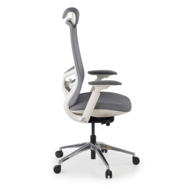 ergonomischer burostuhl grau gemini stoff 4d verstellbare armlehnen 4