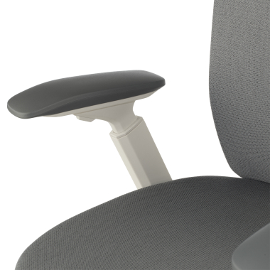 ergonomischer burostuhl grau gemini stoff 4d verstellbare armlehnen 14