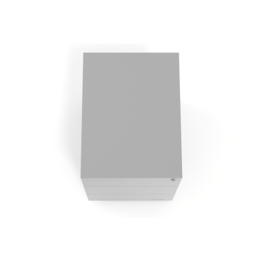 rollcontainer aluminium 3 schubladen metall 7