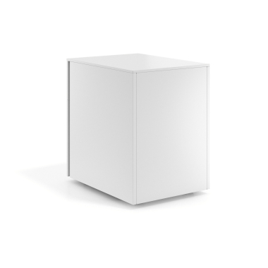 rollcontainer weiss 2 schubladen hangeregister metall 6