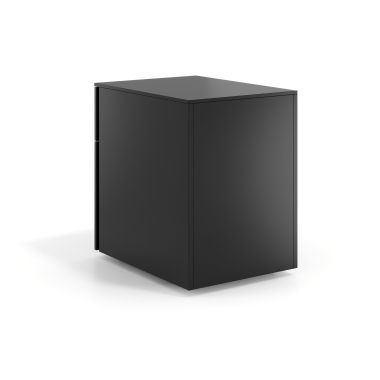 rollcontainer schwarz 2 schubladen hangeregister metall 6