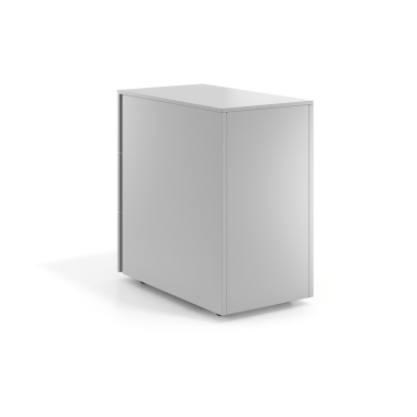 rollcontainer aluminium 3 schubladen schmale ausfuhrung metall 6
