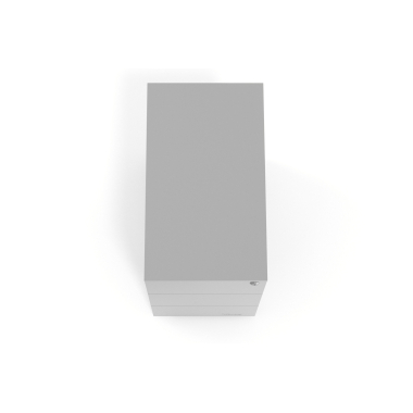 rollcontainer aluminium 3 schubladen schmale ausfuhrung metall 7