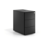 Schmaler Rollcontainer Xenon Slim, 3 Schubladen