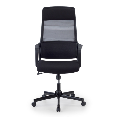 burostuhl home office schwarz venus netzstoff feste armlehnen lordosenstutze kopfstutze 3