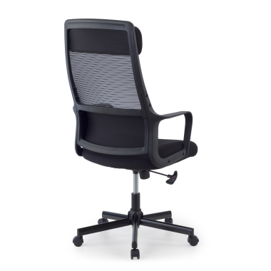 burostuhl home office schwarz venus netzstoff feste armlehnen lordosenstutze kopfstutze 11
