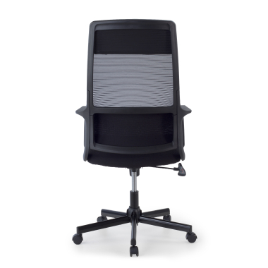 burostuhl home office schwarz venus netzstoff feste armlehnen lordosenstutze kopfstutze 12