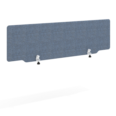 schreibtisch trennwande blau aluminiumstruktur 3