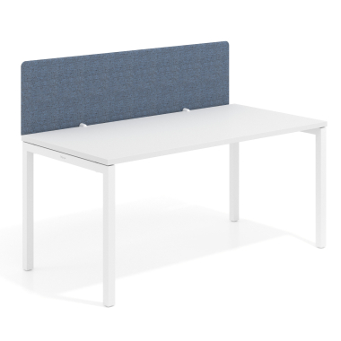 schreibtisch trennwande blau aluminiumstruktur 4