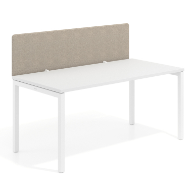 schreibtisch trennwande beige aluminiumstruktur 4
