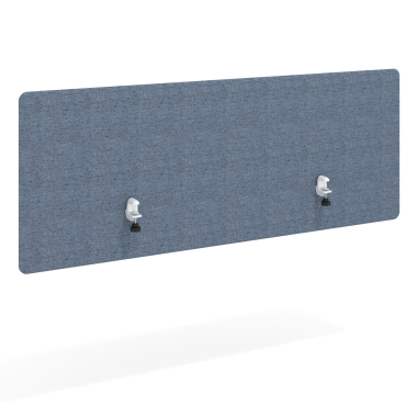 schreibtisch trennwande blau aluminiumstruktur 3