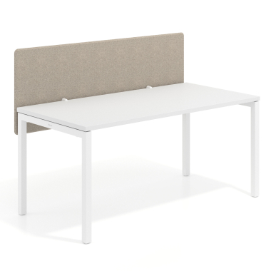schreibtisch trennwande beige aluminiumstruktur 4