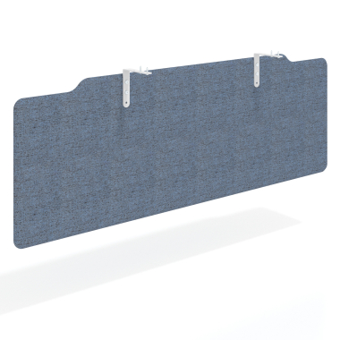 schreibtisch trennwande blau aluminiumstruktur 3