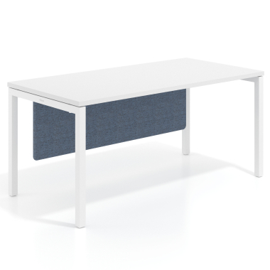schreibtisch trennwande blau aluminiumstruktur 4