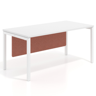 schreibtisch trennwande terracota aluminiumstruktur 4