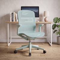 Design-Bürostuhl Muse im modernen Stil mit 3D-Armlehnen und ergonomischer Rückenlehne