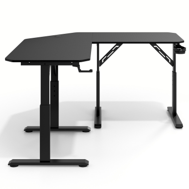 gaming tisch schwarz volcano 3