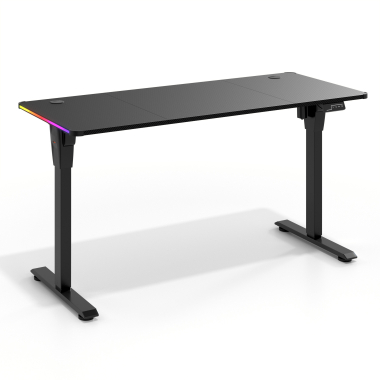 gaming tisch schwarz newlevel 1