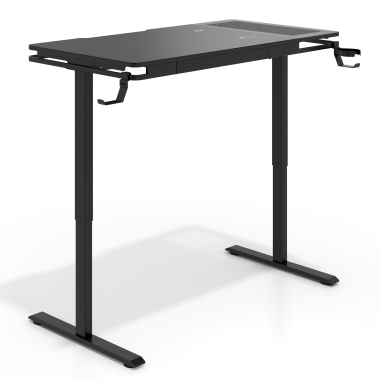 gaming tisch schwarz magnum 8