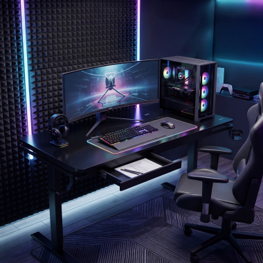 gaming tisch schwarz magnum 2