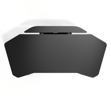 gaming tisch schwarz magnum 12