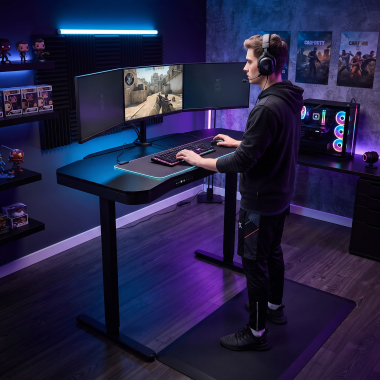 gaming tisch schwarz magnum 13