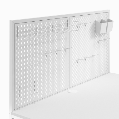computertisch weiss taskmaster 8