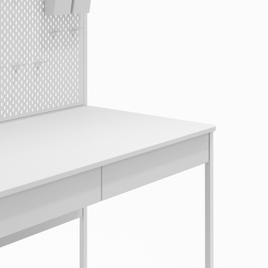 computertisch weiss taskmaster 9