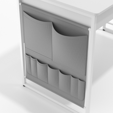 computertisch weiss taskmaster 12