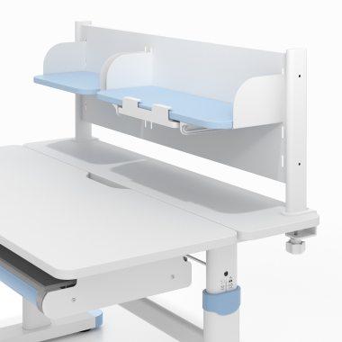 jugendschreibtisch weiss blau ergokid 11
